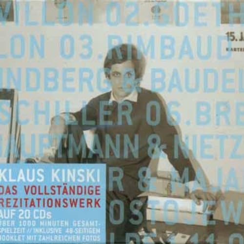 Kinski spricht Werke der Weltliteratur - Das vollständige Rezitationswerk: Das vollständige Rezitationswerk. Ausgezeichnet als Hörbuch des Jahres 2003 (Deutsche Grammophon Literatur) Contemporary literature Books