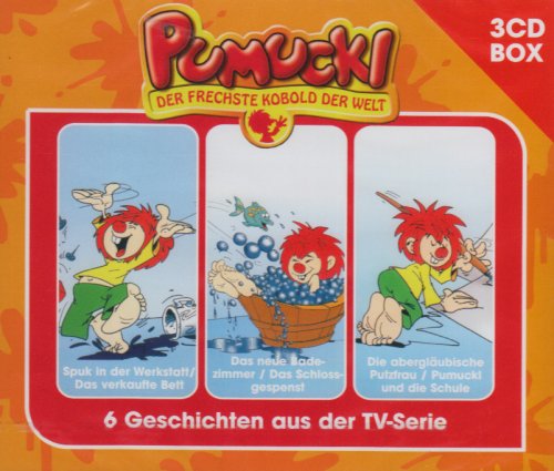 Pumuckl - Hörspielbox I: Spuk in der Werkstatt/Das verkaufte Bett; Das neue Badezimmer/Das Schlossgespenst; Die abergläubische Putzfrau/Pumuckl und ... Geschichten aus der TV-Serie (Hörspielboxen) Non-fiction