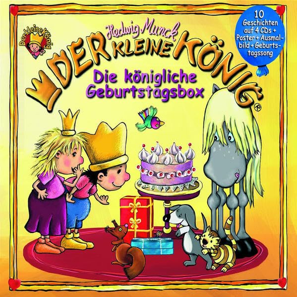 Die königliche Geburtstagsbox: 4-CD Hörspielbox (Hörspielboxen) Novels & Short Stories