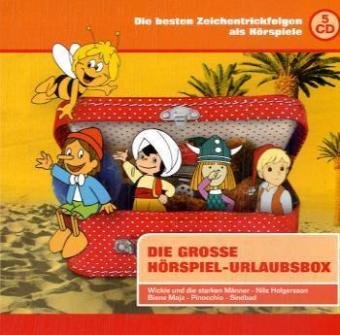 Die große Hörspiel-Urlaubsbox: Wickie und die starken Männer, Nils Holgersson, Biene Maja, Pinocchio, Sindbad (Hörspielboxen) Novels & Short Stories