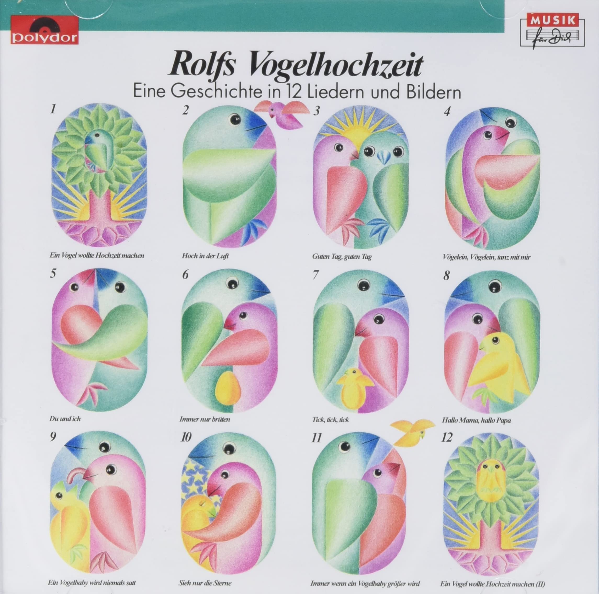 Rolfs Vogelhochzeit. CD Arts & Music Books
