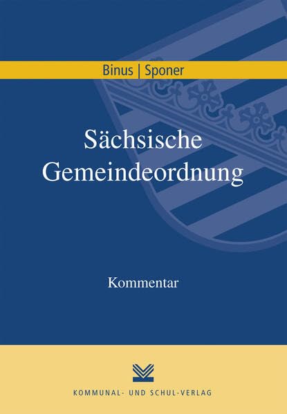 Product Image: Sächsische Gemeindeordnung