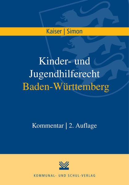 Kinder- und Jugendhilferecht Baden-Württemberg Law