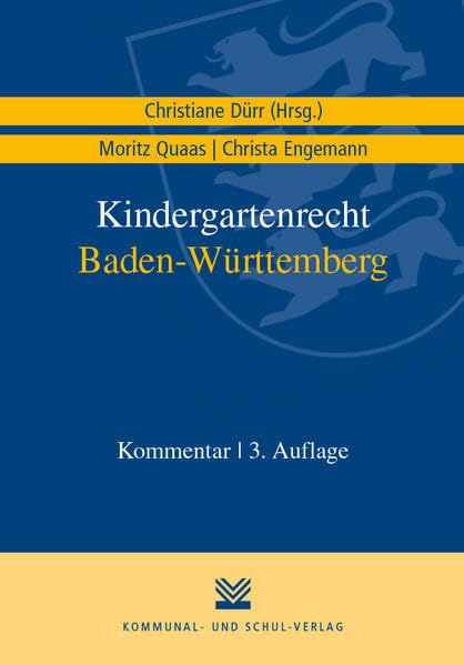 Kindergartenrecht Baden-Württemberg: Kommentar Law
