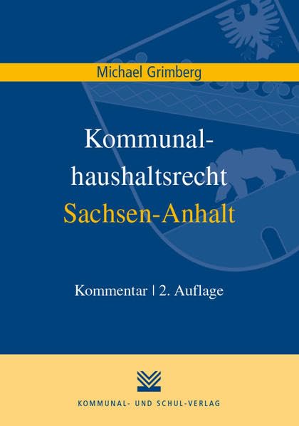 Kommunalhaushaltsrecht Sachsen-Anhalt: Kommentar Law