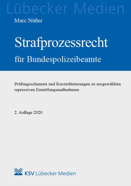 Strafprozessrecht für Bundespolizeibeamte book