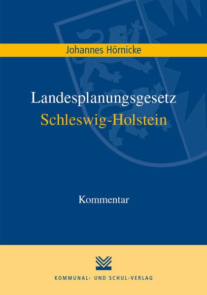 Landesplanungsgesetz Schleswig-Holstein: Kommentar Law