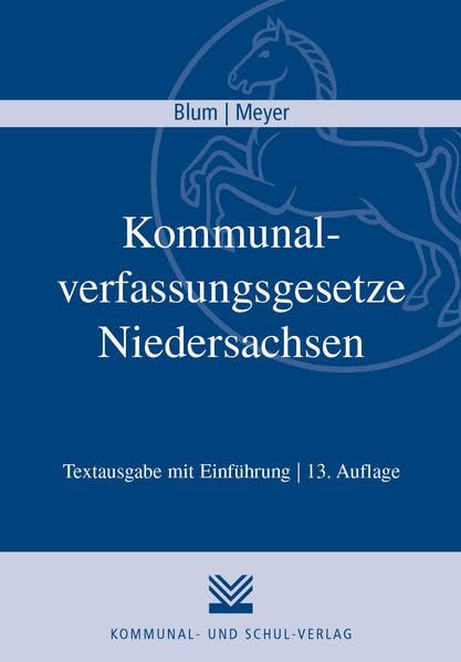 Kommunalverfassungsgesetze Niedersachsen Law