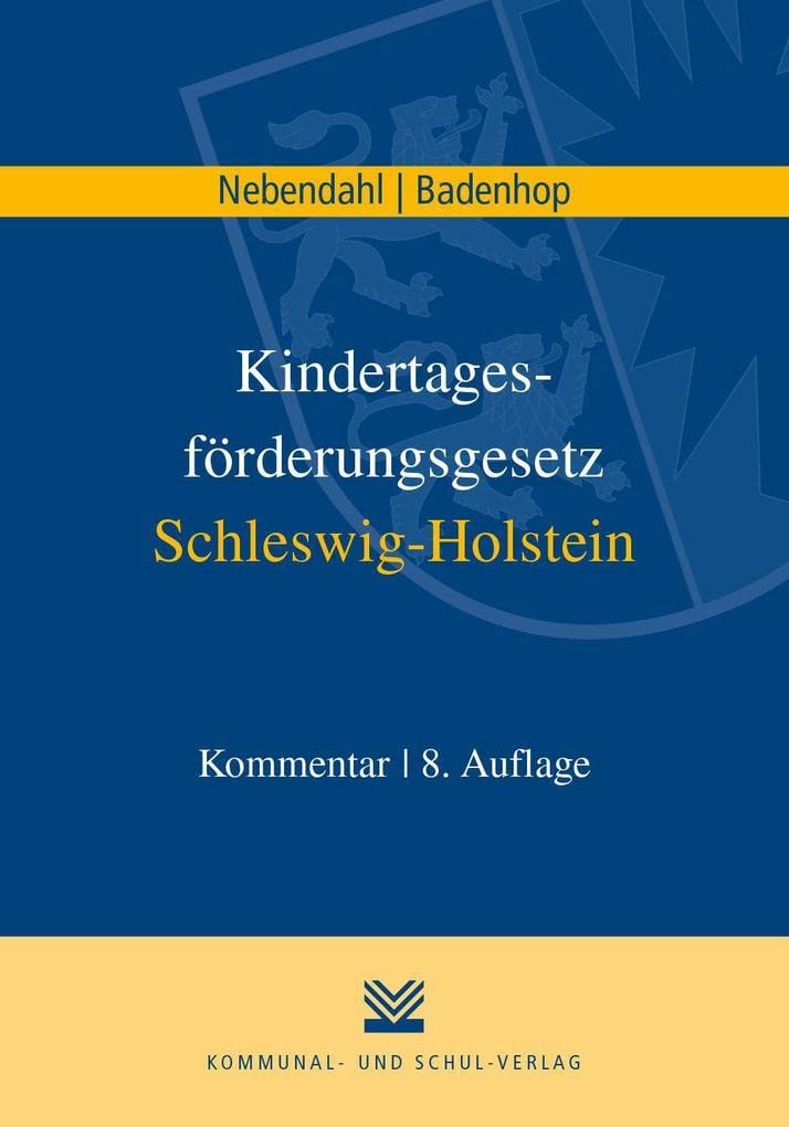 Kindertagesförderungsgesetz Schleswig-Holstein Law