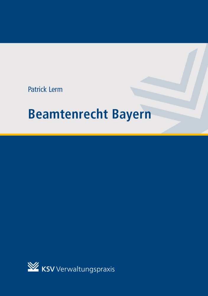 Beamtenrecht Bayern Law Books