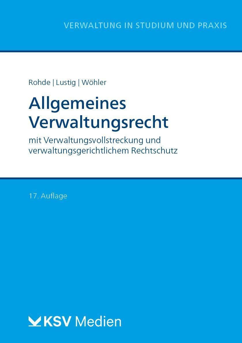 Product Image: Allgemeines Verwaltungsrecht