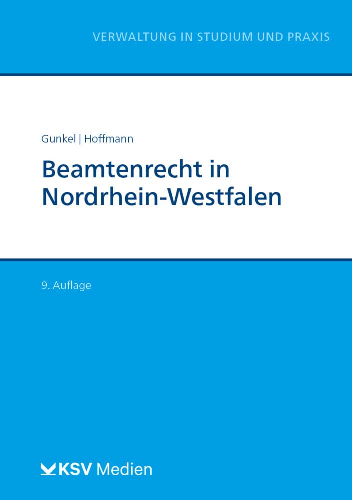 Beamtenrecht in Nordrhein-Westfalen Law Books