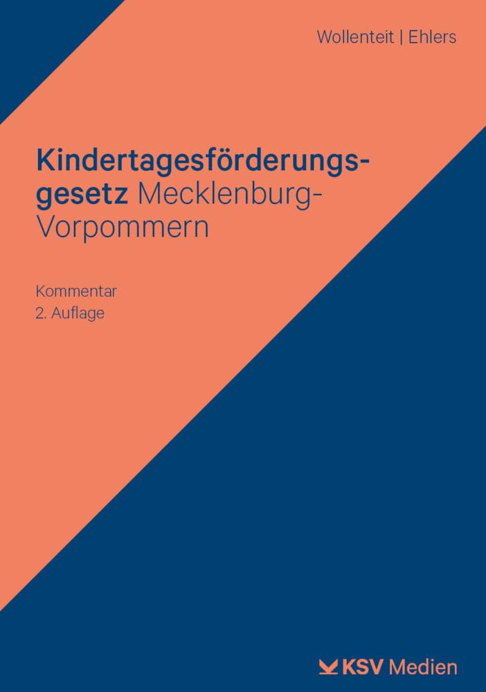 Kindertagesförderungsgesetz Mecklenburg-Vorpommern: Kommentar Law