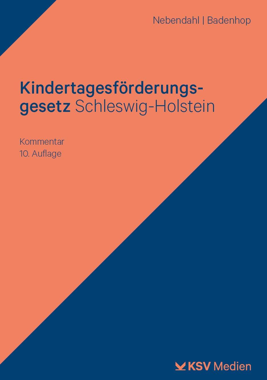 Kindertagesförderungsgesetz Schleswig-Holstein: Kommentar Law