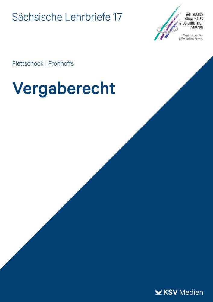 Vergaberecht (SL 17): Sächsische Lehrbriefe Law