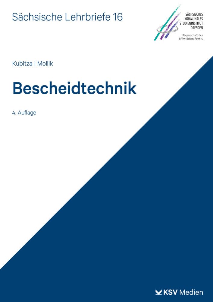 Bescheidtechnik und Mediation im Verwaltungsverfahren (SL 16) Law