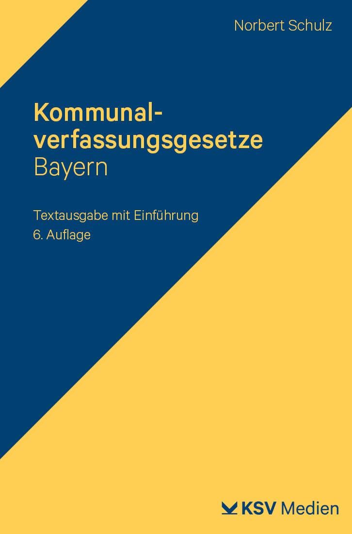 Product Image: Kommunalverfassungsgesetze Bayern