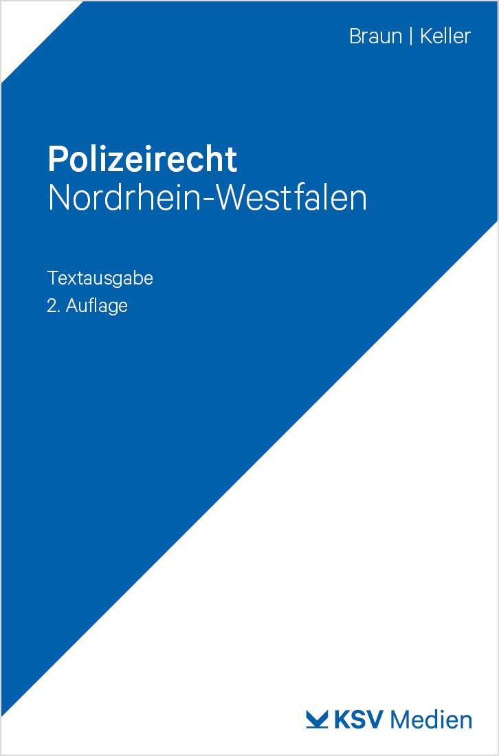 Polizeirecht Nordrhein-Westfalen Law