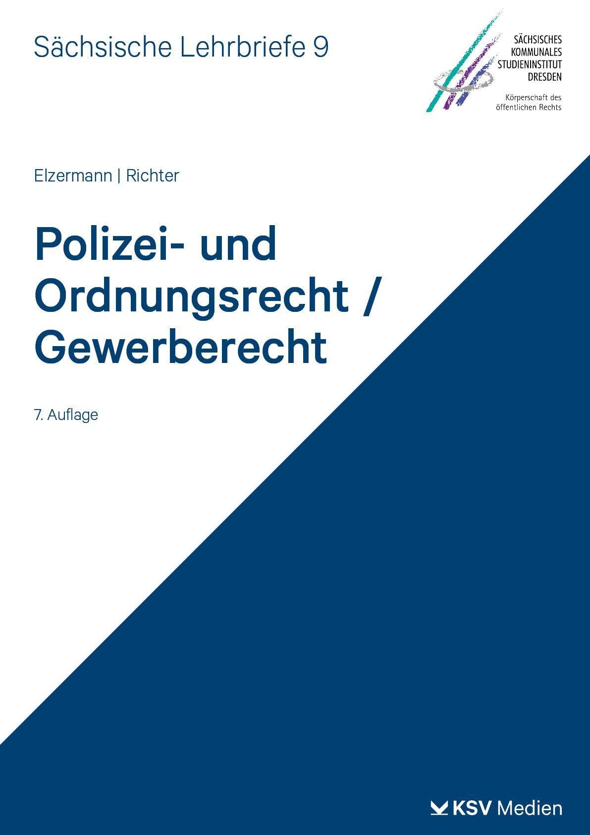 Polizei- und Ordnungsrecht/Gewerberecht (SL 9) Law