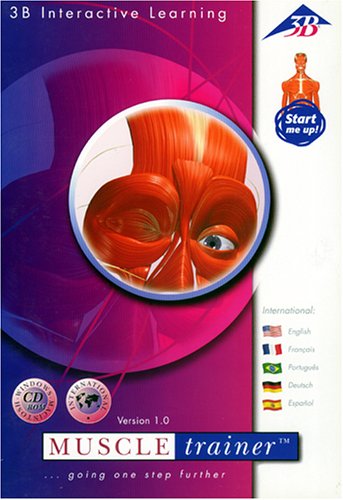 MUSCLEtrainer 1.0, 1 CD-ROM: Für Windows 95/98/NT u. MacOS 7.5. Dtsch.-Engl.-Französ.-Portugies.-Spanisch Learning