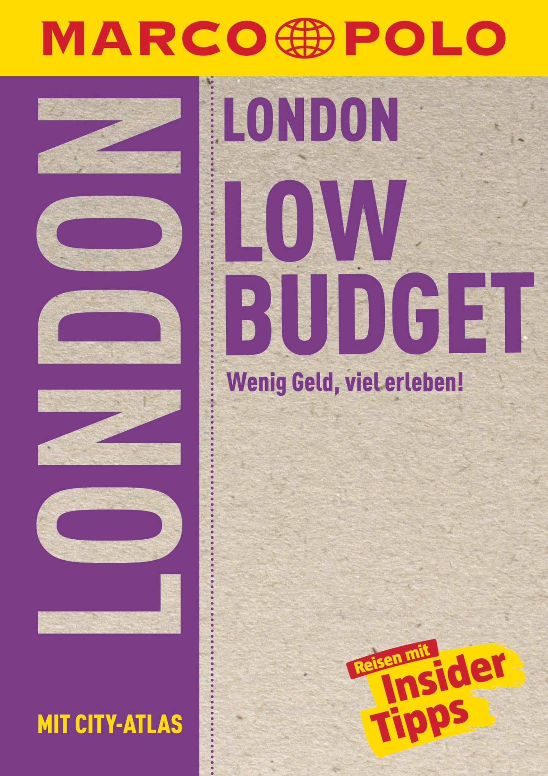 MARCO POLO Reiseführer LowBudget London Leisure, Home & Garden