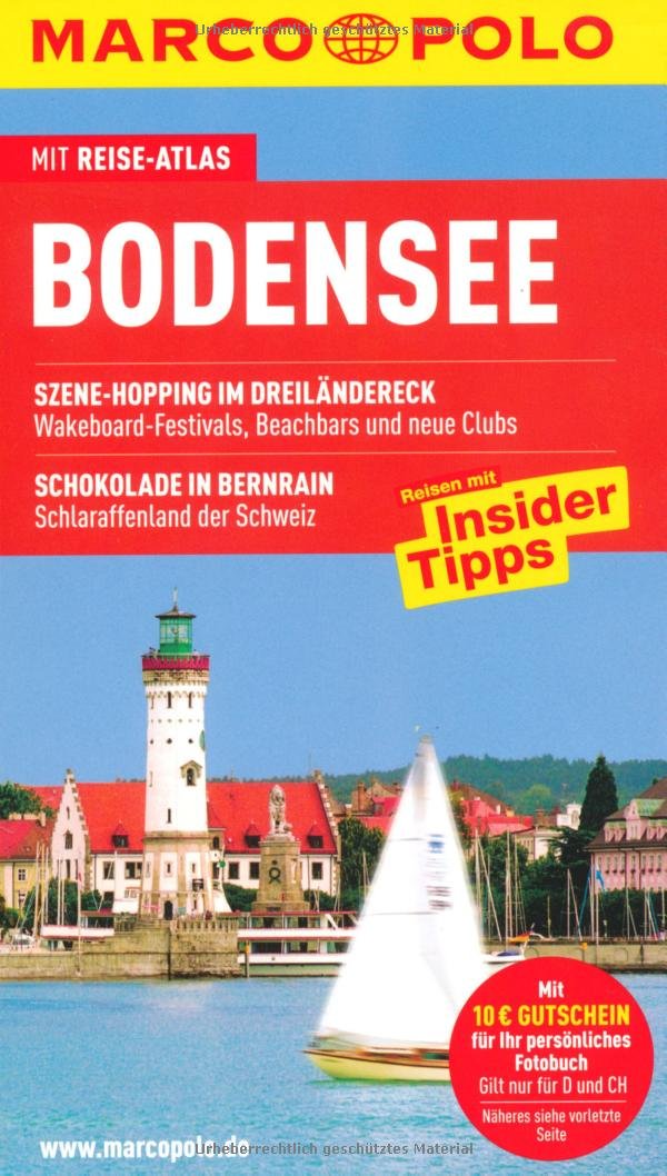 Product Image: MARCO POLO Reiseführer Bodensee