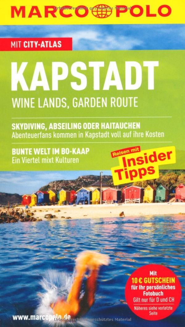 MARCO POLO Reiseführer Kapstadt, Wine Lands, Garden Route Travel