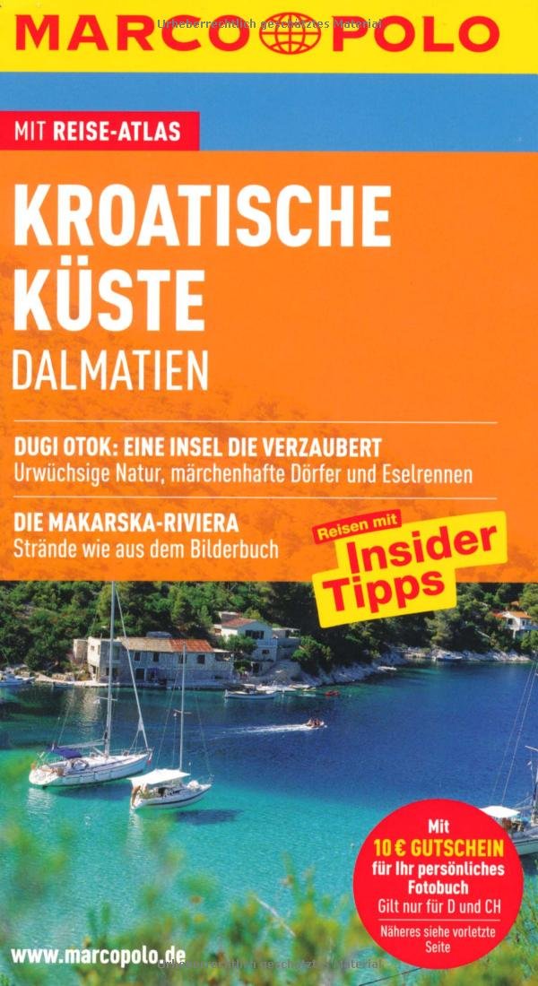 MARCO POLO Reiseführer Kroatische Küste: Dalmatien Travel