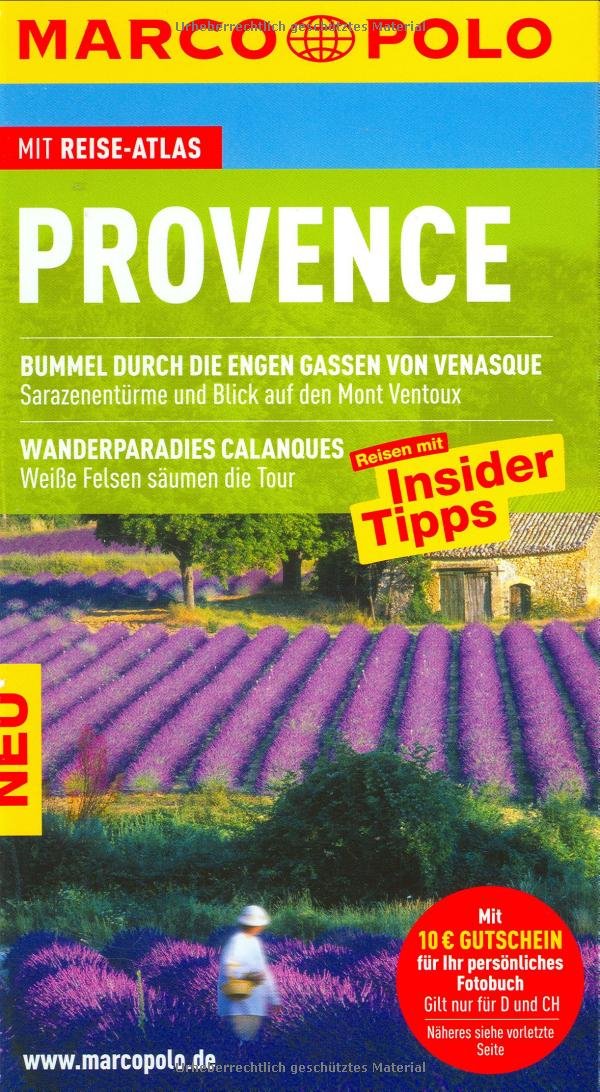 MARCO POLO Reiseführer Provence Hiking & Cycling Books