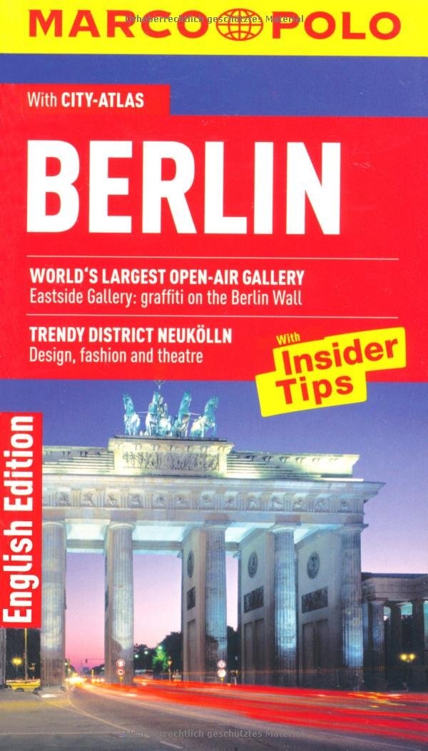 MARCO POLO Reiseführer Berlin Englisch Travel Books