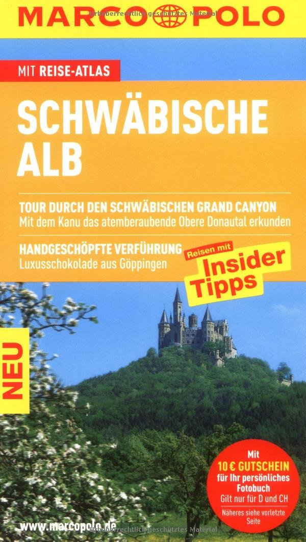 MARCO POLO Reiseführer Schwäbische Alb: Reisen mit Insider-Tipps. Mit Reise-Atlas Travel
