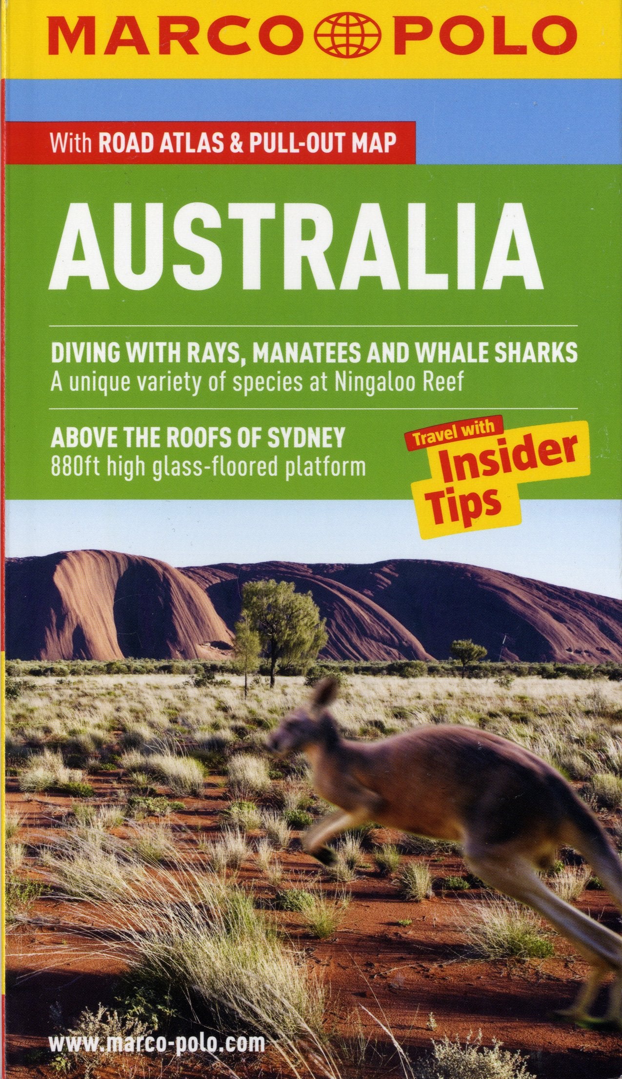 Marco Polo Australia: The Travel Guide With Insider Tips , Road Atlas & Pull-out Map (Marco Polo Australia (Travel Guide)) Leisure, Home & Garden