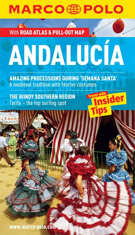 Marco Polo Andalucia: The Travel Guide With Insider Tips , Road Atlas & Pull-out Map book
