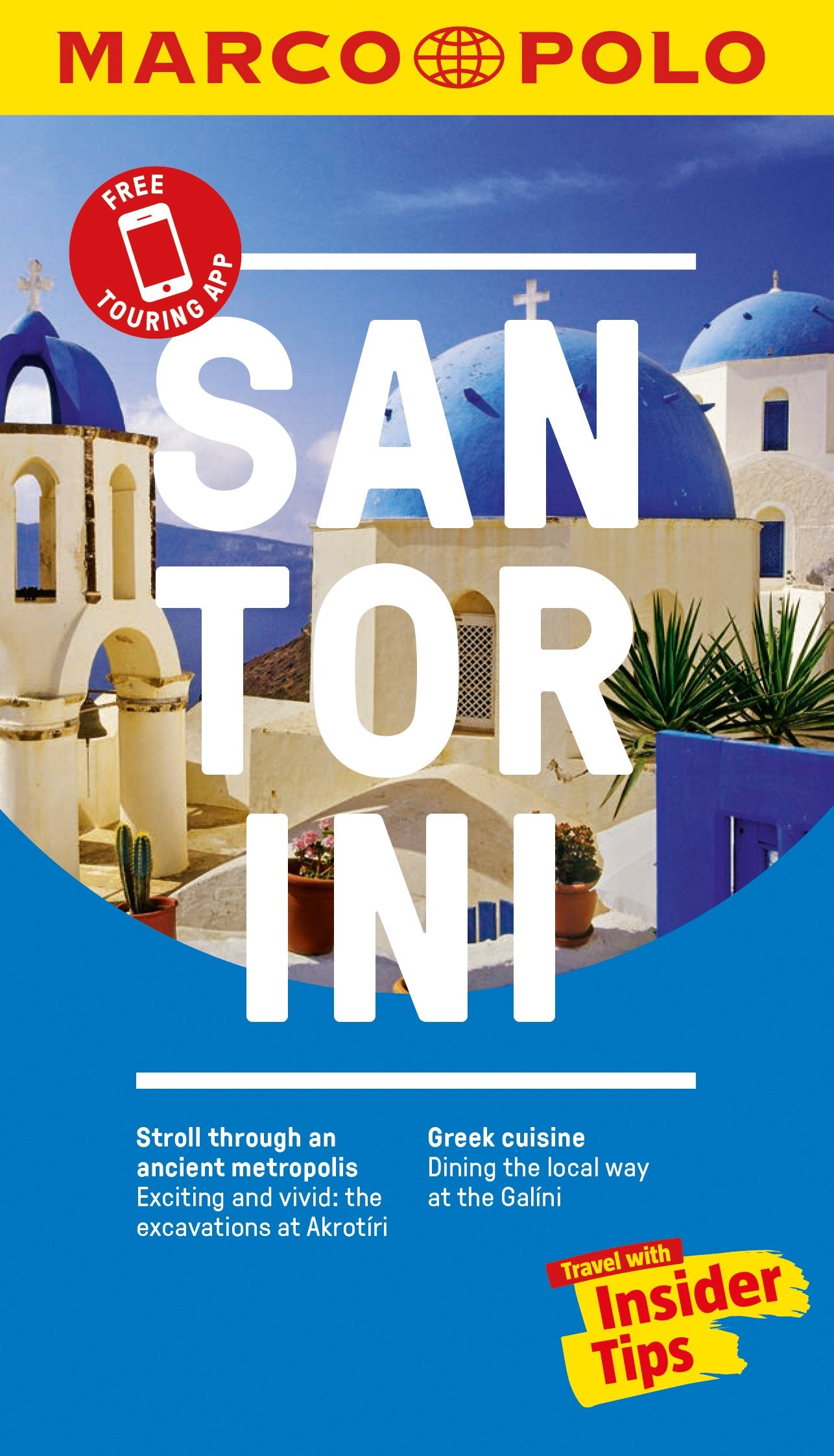 Santorini Marco Polo Pocket Travel Guide - with pull out map: Free Touring App (Marco Polo Guide) Leisure, Home & Garden