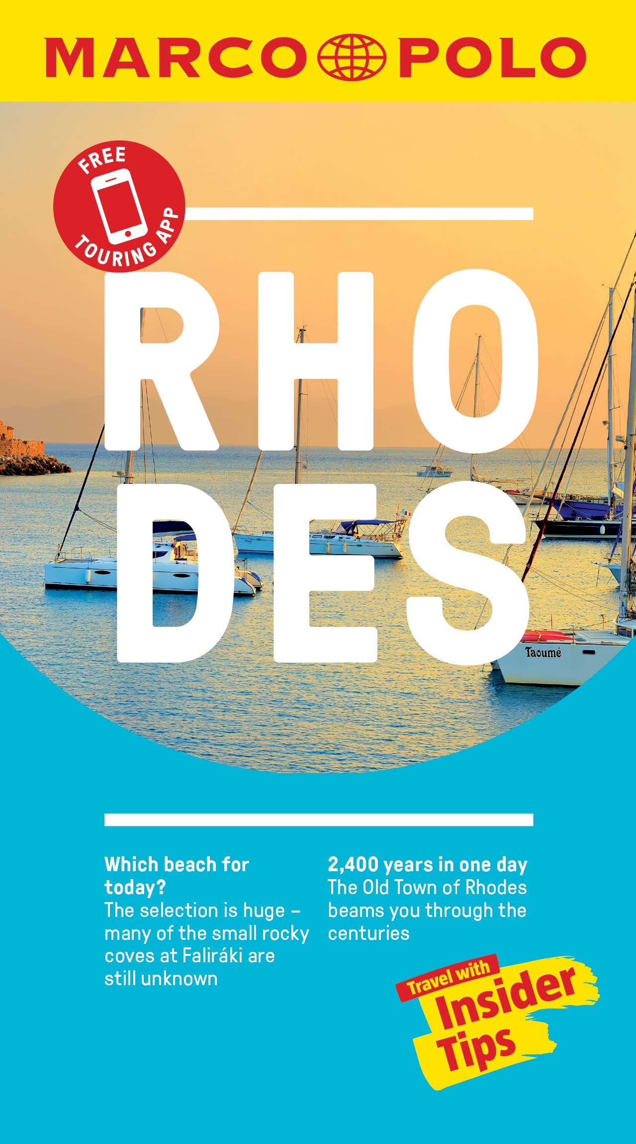 Rhodes Marco Polo Pocket Travel Guide - with pull out map: Free Touring App (Marco Polo Guide) Leisure, Home & Garden
