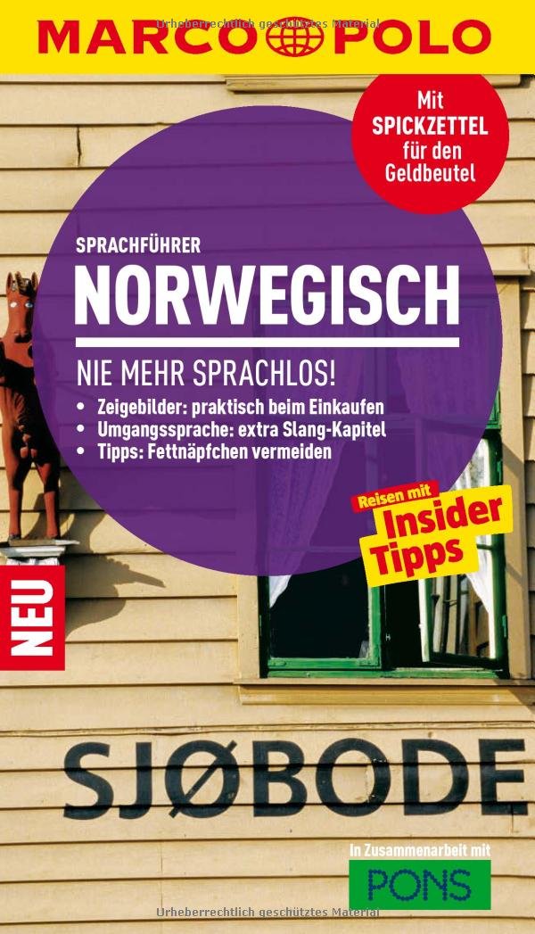 MARCO POLO Sprachführer Norwegisch Leisure, Home & Garden