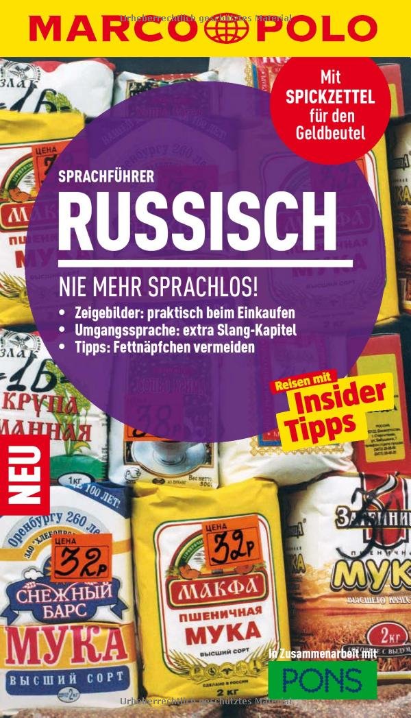 MARCO POLO Sprachführer Russisch: Nie mehr sprachlos! Leisure, Home & Garden