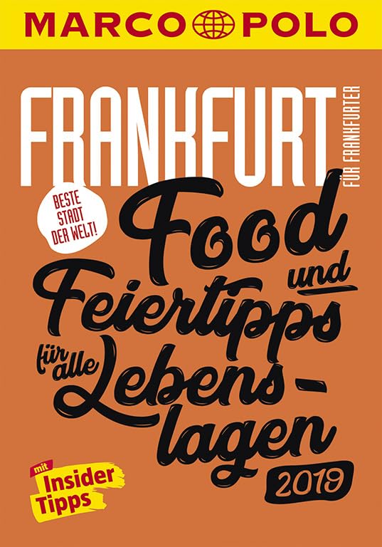 MARCO POLO Beste Stadt der Welt - Frankfurt 2019 (MARCO POLO Cityguides) Leisure, Home & Garden