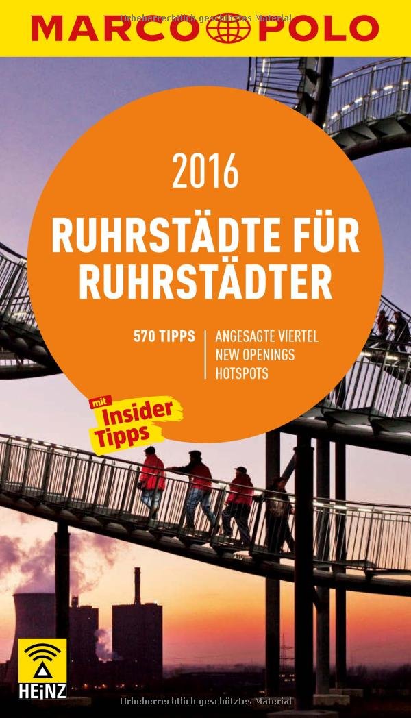 MARCO POLO Cityguide Ruhrstädte für Ruhrstädter 2016 Leisure, Home & Garden