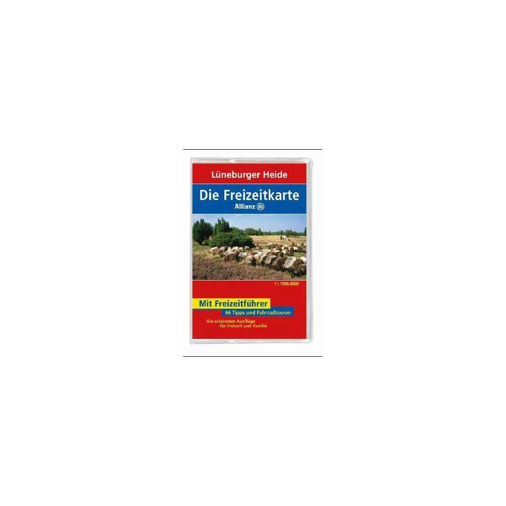 Die Allianz Freizeitkarte Lüneburger Heide 1:100 000: Wanderparkplätze, Fahrradtouren, Die schönsten Biergärten & Ausflugslokale. Die schönsten Ausflüge für Freizeit und Familie Maps & Plans
