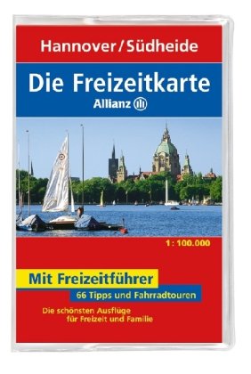 Die Allianz Freizeitkarte Hannover, Südheide 1:100 000: Wanderparkplätze, Fahrradtouren, Die schönsten Biergärten & Ausflugslokale. Die schönsten Ausflüge für Freizeit und Familie Maps & Plans