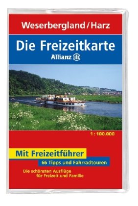 Die Allianz Freizeitkarte Weserbergland, Harz 1:100 000: Wanderparkplätze, Fahrradtouren, Die schönsten Biergärten & Ausflugslokale. Die schönsten Ausflüge für Freizeit und Familie Leisure, Home & Garden