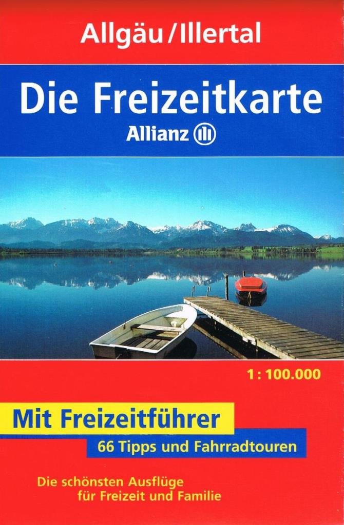Allgäu /Illertal: 1:100000: Wanderparkplätze, Fahrradtouren, Die schönsten Biergärten & Ausflugslokale. Die schönsten Ausflüge für Freizeit und Familie Leisure, Home & Garden