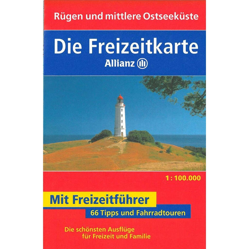 Rügen und mittlere Ostseeküste: 1:100000: Wanderparkplätze, Fahrradtouren, Die schönsten Biergärten & Ausflugslokale. Die schönsten Ausflüge für Freizeit und Familie Leisure, Home & Garden