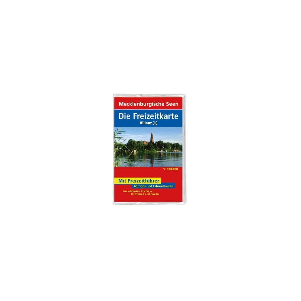 Die Allianz Freizeitkarte Mecklenburgische Seen 1:100 000: Wanderparkplätze, Fahrradtouren, Die schönsten Biergärten & Ausflugslokale. Die schönsten Ausflüge für Freizeit und Familie Leisure, Home & Garden