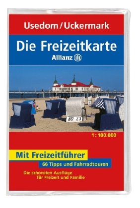 Die Allianz Freizeitkarte Usedom, Neubrandenburg, Uckermark 1:100 000: Wanderparkplätze, Fahrradtouren, Die schönsten Biergärten & Ausflugslokale. Die schönsten Ausflüge für Freizeit und Familie Leisure, Home & Garden