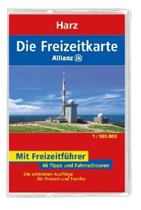 Die Allianz Freizeitkarte Harz 1:100 000: Wanderparkplätze, Fahrradtouren, Die schönsten Biergärten & Ausflugslokale. Die schönsten Ausflüge für Freizeit und Familie Hiking & Cycling Books