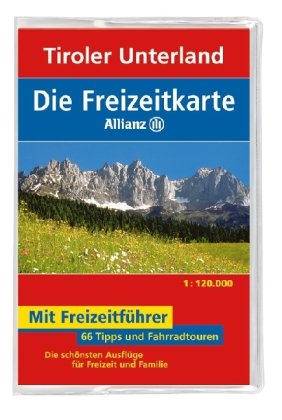 Die Allianz Freizeitkarte Tiroler Unterland 1:120 000: Wanderparkplätze, Fahrradtouren, Die schönsten Biergärten & Ausflugslokale. Mit Freizeitführer. ... schönsten Ausflüge für Freizeit und Familie Leisure, Home & Garden