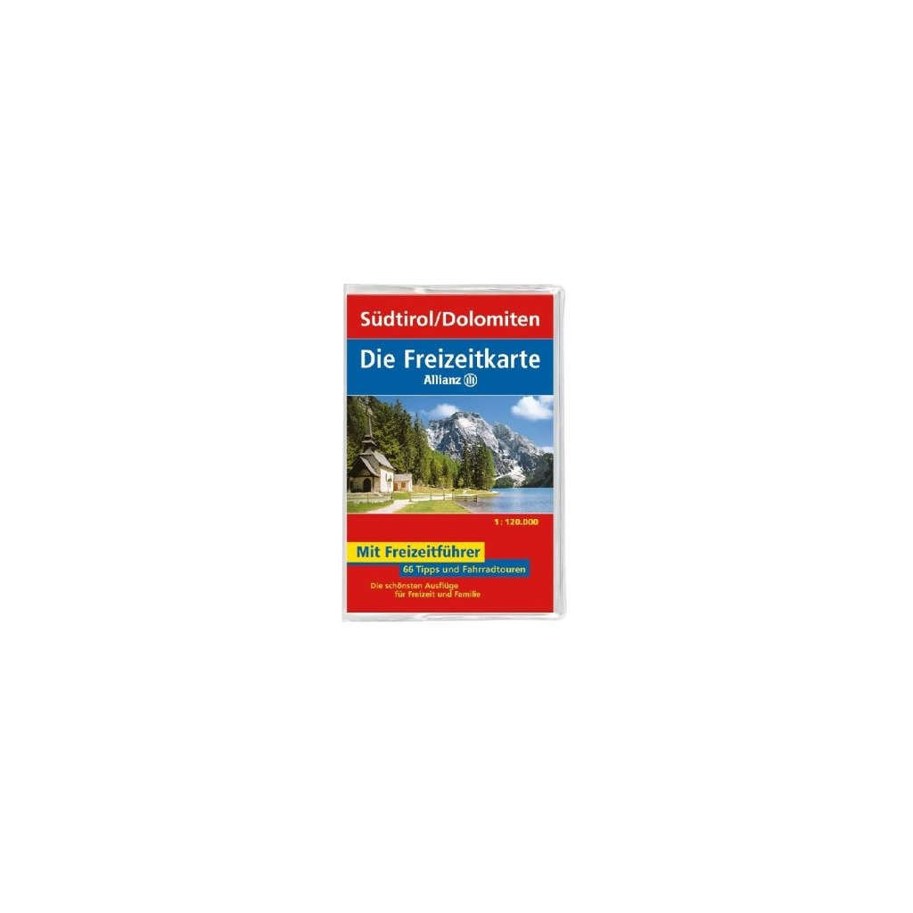 Die Allianz Freizeitkarte Südtirol - Dolomiten 1:120 000 Leisure, Home & Garden