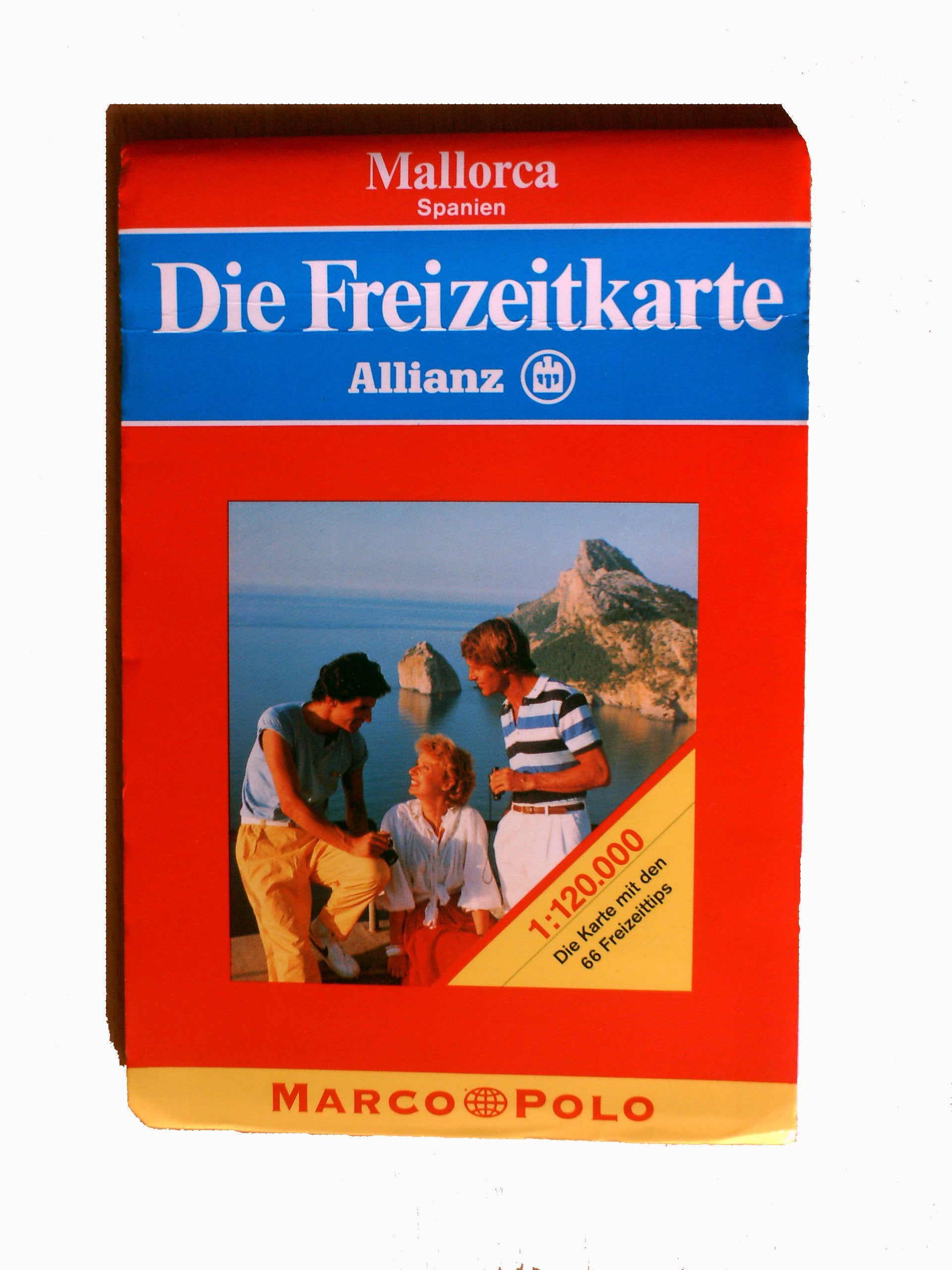 Die Allianz Freizeitkarte Mallorca 1:120 000: Wanderparkplätze, Fahrradtouren, Die schönsten Biergärten & Ausflugslokale. Die schönsten Ausflüge für Freizeit und Familie. Dtsch.-Engl. Leisure, Home & Garden